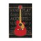 Stupell Industries Garage Band Acoustic Guitar Wall Plaque By Jennifer Pugh
